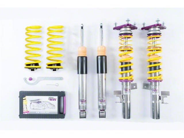 KW Suspension V3 Clubsport Coil-Over Kit (20-24 Corvette C8 w/o OE Nose Lift System)