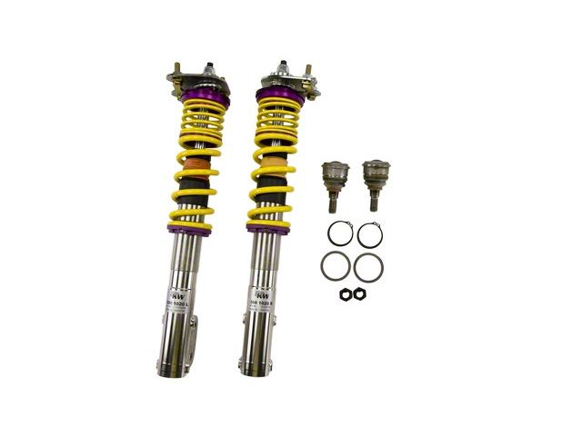 KW Suspension V1 Coil-Over Kit; Front Only (94-98 Mustang)
