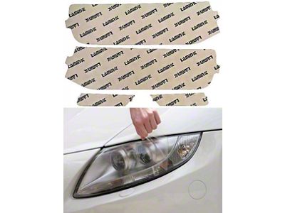Lamin-X Headlight Tint Covers; Clear (14-15 Camaro)