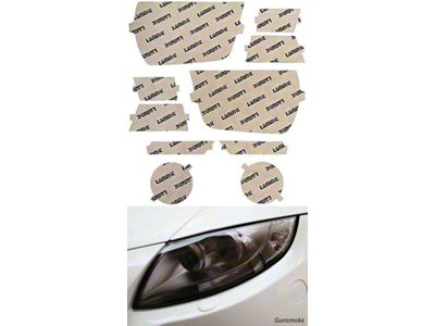 Lamin-X Headlight Tint Covers; Gunsmoke (10-13 Camaro)