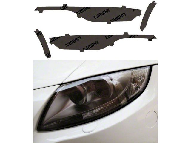 Lamin-X Headlight Tint Covers; Gunsmoke (19-24 Camaro)