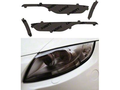 Lamin-X Headlight Tint Covers; Gunsmoke (19-23 Camaro)