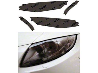 Lamin-X Headlight Tint Covers; Gunsmoke (19-24 Camaro LT, LS, ZL1)