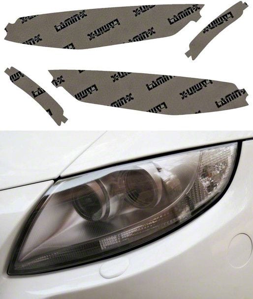 LaminX Camaro Headlight Tint Covers; Tinted CH083T (1924 Camaro LS