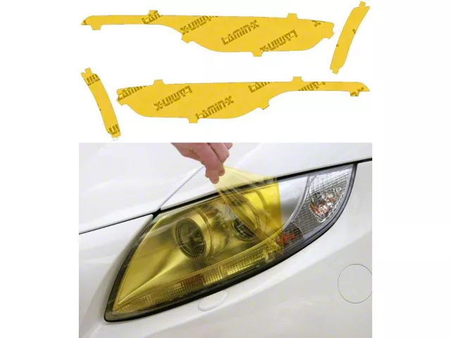 Lamin-X Headlight Tint Covers; Yellow (19-24 Camaro)
