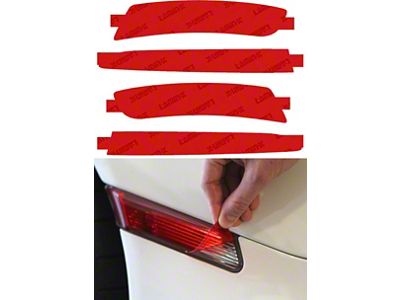 Lamin-X Rear Marker Light Tint Covers; Red (19-24 Camaro)