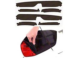 Lamin-X Reverse and Rear Marker Light Tint Covers; Charcoal (16-18 Camaro)