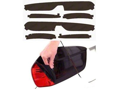 Lamin-X Reverse and Rear Marker Light Tint Covers; Charcoal (16-18 Camaro)