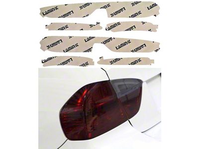 Lamin-X Reverse and Rear Marker Light Tint Covers; Gunsmoke (16-18 Camaro LT, SS)