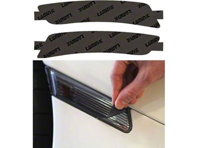 Lamin-X Side Marker Light Tint Covers; Gunsmoke (19-23 Camaro)