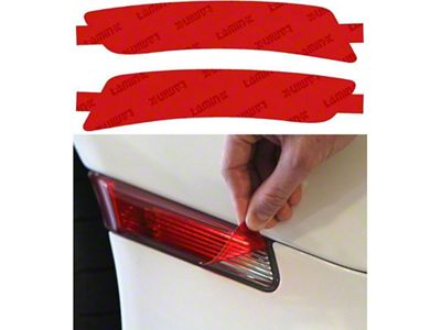 Lamin-X Side Marker Light Tint Covers; Red (19-23 Camaro)