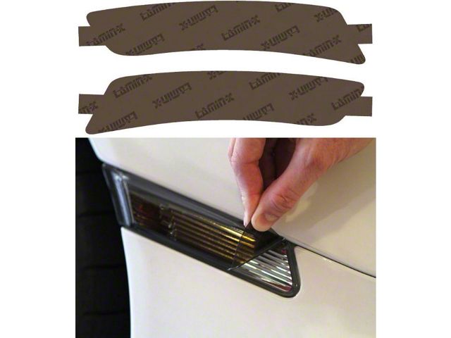 Lamin-X Side Marker Light Tint Covers; Smoked (19-24 Camaro)