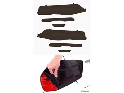 Lamin-X Tail Light Tint Covers; Charcoal (14-15 Camaro w/ RS Package, ZL1)