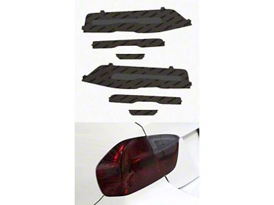 Lamin-X Tail Light Tint Covers; Gunsmoke (14-15 Camaro w/ RS Package, ZL1)