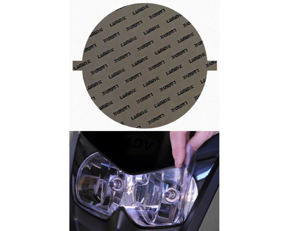 LaminX Challenger Headlight Tint Covers; Tinted D042T (1923