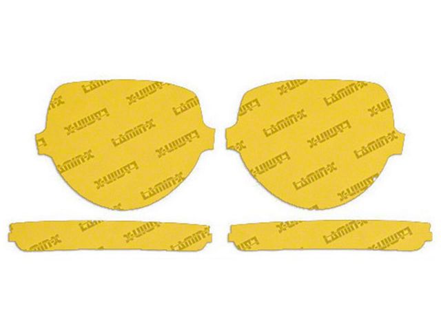 Lamin-X Headlight Tint Covers; Yellow (15-23 Challenger)
