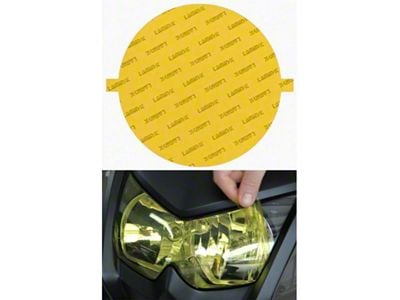 Lamin-X Headlight Tint Covers; Yellow (19-23 Challenger Widebody)