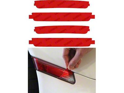 Lamin-X Side Marker Light Tint Covers; Red (15-23 Challenger)