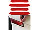 Lamin-X Side Marker Light Tint Covers; Red (15-23 Challenger)