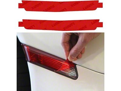 Lamin-X Side Marker Light Tint Covers; Red (19-23 Challenger Widebody)
