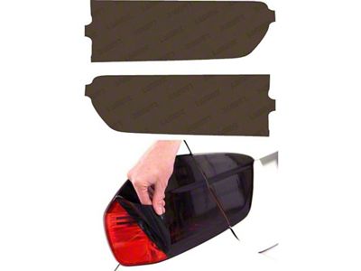 Lamin-X Tail Light Tint Covers; Charcoal (08-14 Challenger)