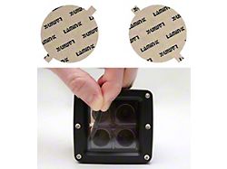Lamin-X Fog Light Tint Covers; Gunsmoke (06-10 Charger)