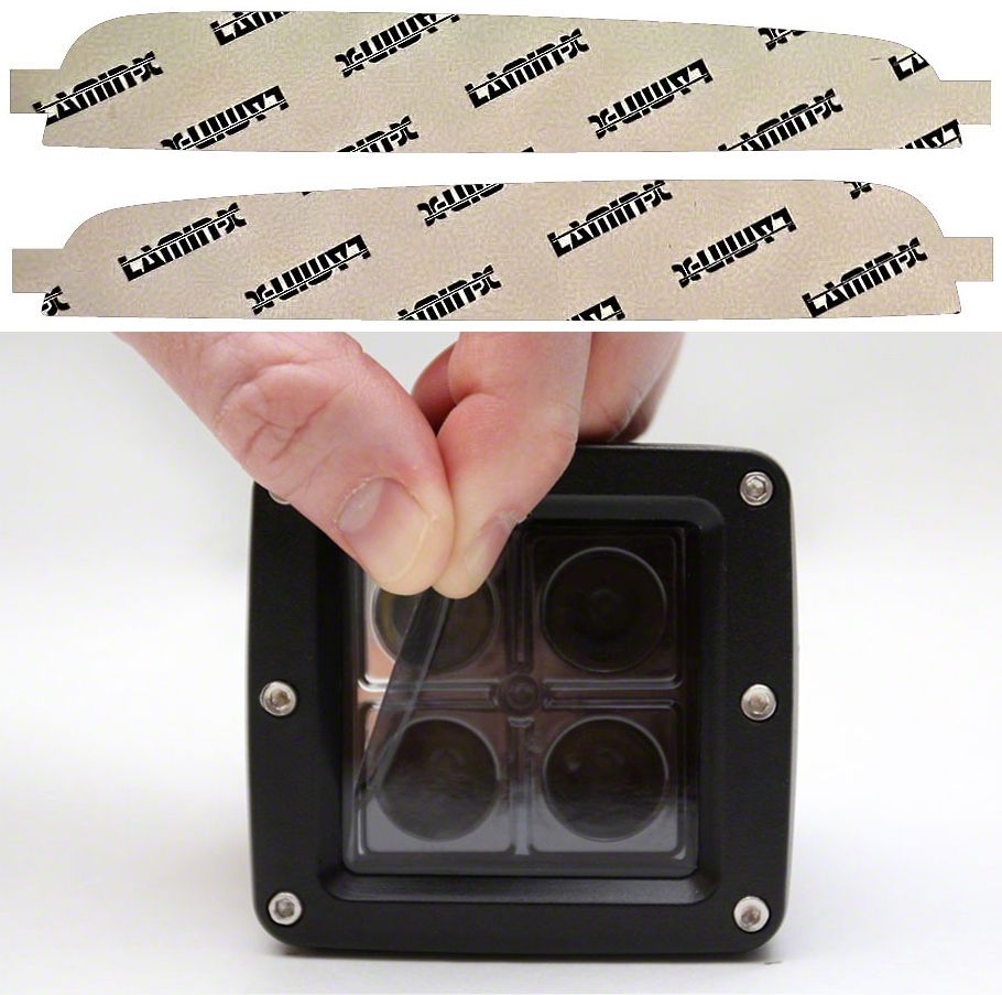 LaminX Charger Fog Light Tint Covers; Gunsmoke D132G (1523 Charger