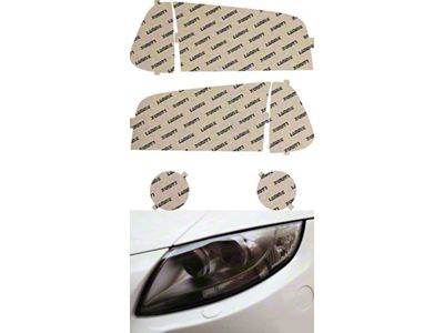 Lamin-X Headlight Tint Covers; Gunsmoke (06-10 Charger)