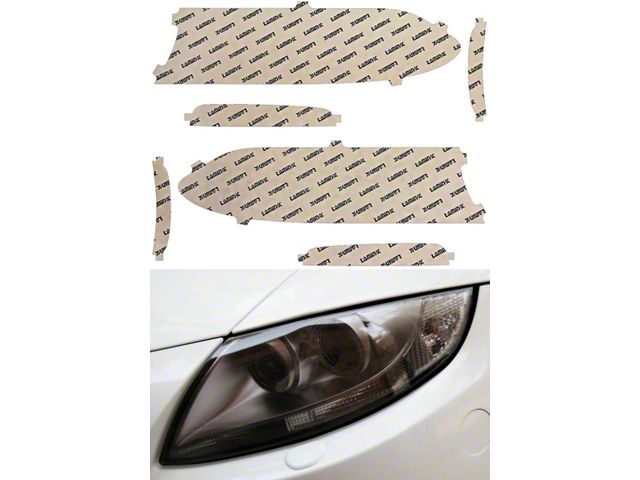 Lamin-X Headlight Tint Covers; Gunsmoke (15-23 Charger, Excluding Daytona, Scat Pack, SRT)