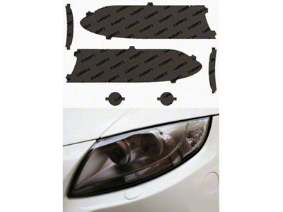 Lamin-X Headlight Tint Covers; Gunsmoke (15-23 Charger Daytona, Scat Pack, SRT)