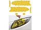 Lamin-X Headlight Tint Covers; Yellow (15-23 Charger Daytona, Scat Pack, SRT)