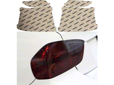 Lamin-X Tail Light Tint Covers; Charcoal (06-08 Charger)