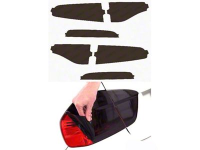 Lamin-X Tail Light Tint Covers; Charcoal (15-23 Charger)