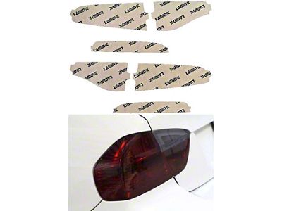 Lamin-X Tail Light Tint Covers; Charcoal (15-23 Charger)