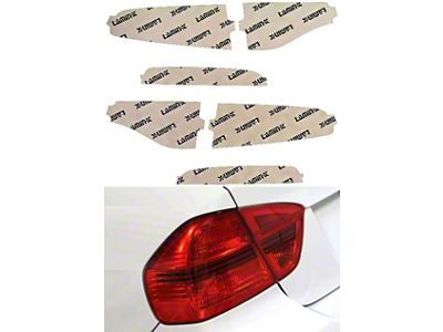 Lamin-X Tail Light Tint Covers; Red (15-23 Charger)