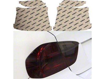 Lamin-X Tail Light Tint Covers; Smoked (06-08 Charger)