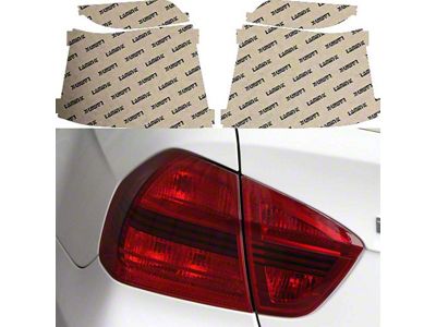Lamin-X Tail Light Tint Covers; Tinted (06-08 Charger)