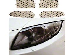 Lamin-X Headlight Tint Covers; Gunsmoke (97-04 Corvette C5)