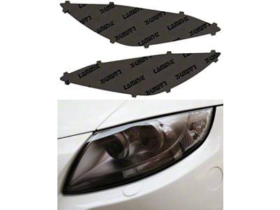 Lamin-X Headlight Tint Covers; Gunsmoke (20-24 Corvette C8 Stingray)