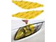 Lamin-X Headlight Tint Covers; Yellow (20-24 Corvette C8)