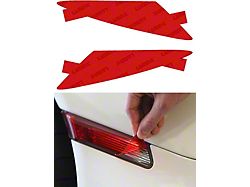 Lamin-X Rear Marker Light Tint Covers; Red (20-24 Corvette C8 Stingray)