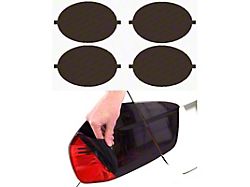 Lamin-X Tail Light Tint Covers; Charcoal (97-04 Corvette C5)