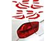 Lamin-X Tail Light Tint Covers; Red (20-24 Corvette C8 Stingray)