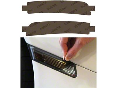 Lamin-X Side Marker Light Tint Covers; Smoked (21-25 Mustang Mach-E)