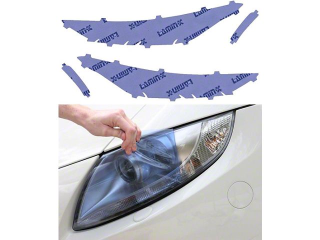 Lamin-X Headlight Tint Covers; Blue (21-24 Mustang Mach-E)