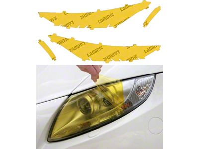 Lamin-X Headlight Tint Covers; Yellow (21-25 Mustang Mach-E)