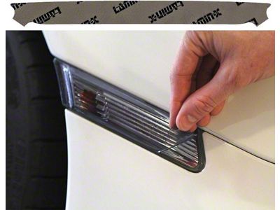 Lamin-X Reverse Light Tint Covers; Gunsmoke (21-25 Mustang Mach-E)