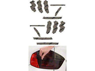 Lamin-X Tail Light Tint Covers; Charcoal (21-25 Mustang Mach-E)
