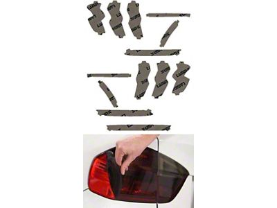 Lamin-X Tail Light Tint Covers; Charcoal (21-24 Mustang Mach-E)