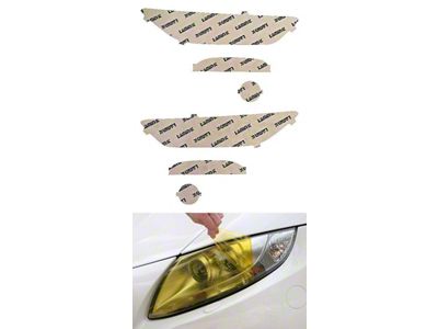 Lamin-X Headlight Tint Covers; Yellow (15-17 Mustang)